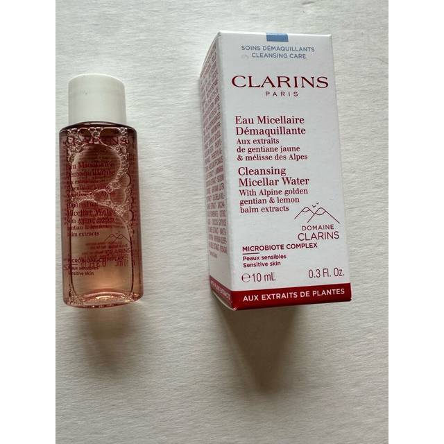 Clarins cleansing micellar water 10ml boxed