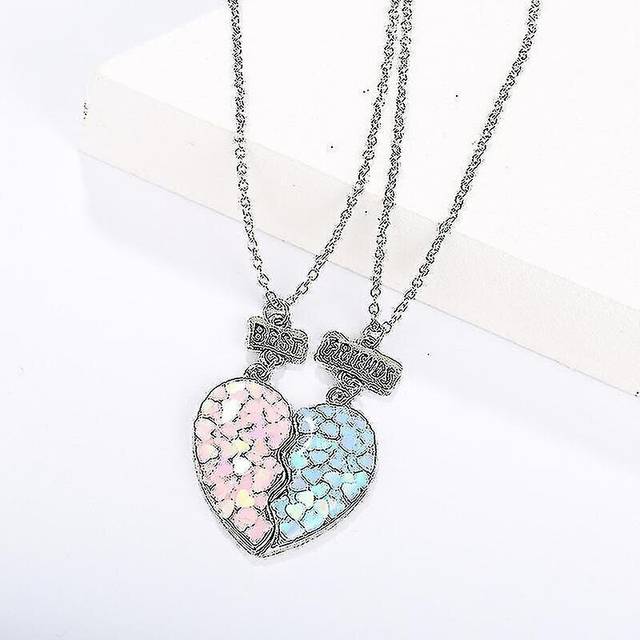 Necklace Heart Best Friend Friendship Gift