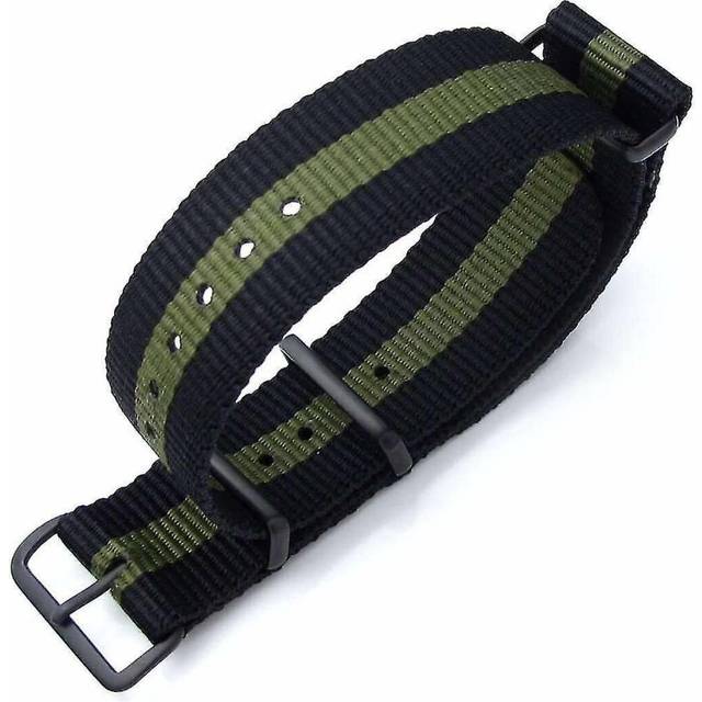 (22mm) N.A.T.O Watch Strap 21mm Or 22mm G10 NATO Military Watch Strap Ballistic Nylon Armband, PVD