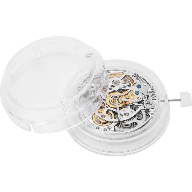 White 2824 Watch Movement Kit Hollow Mechanical Watch Movement Watch Part Repair Tool