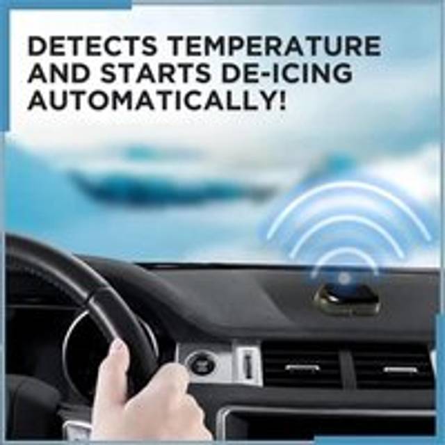 3PCS Electric Snow Ice Scraper USB Rechargeable Car Removal Tool Glass Deicer and Melter Vehicle