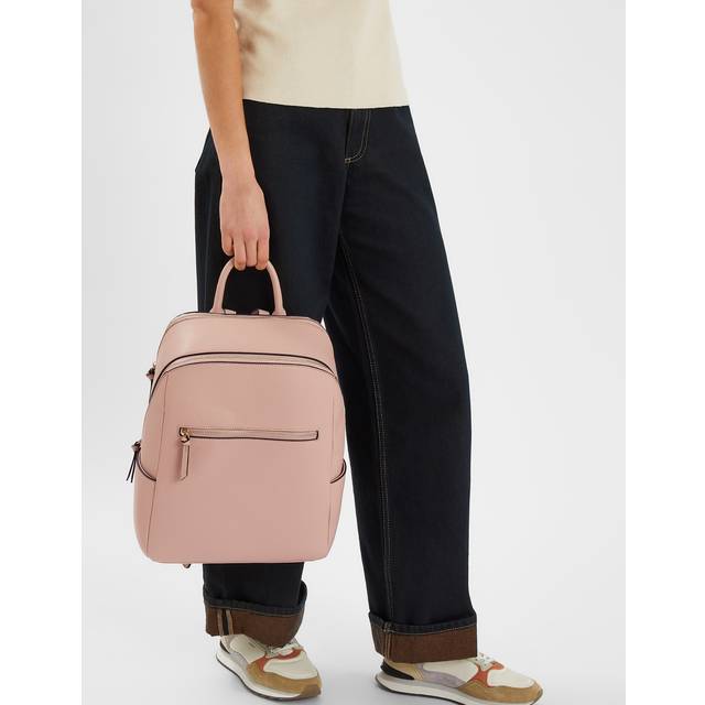 Womens Smart Zip Around Backpack - Pink - One Size