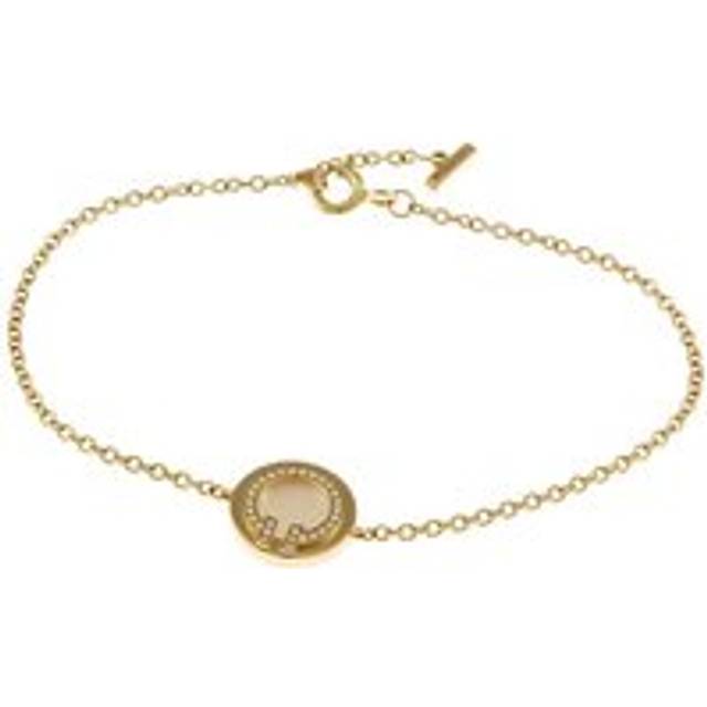 Womens Preloved Tiffany T Diamond Bracelet Wo - Gold - Metallics - One Size