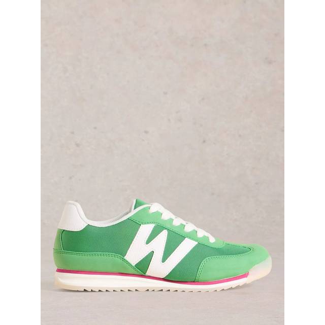 White Stuff Lucy Lace Up Trainers