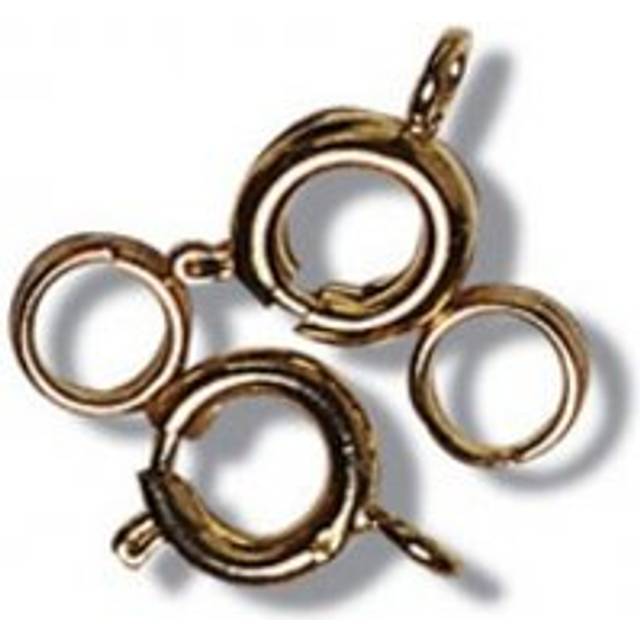 Trimits Bolt Spring Ring Findings Gold