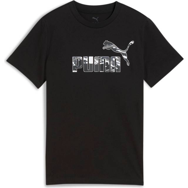 Kid's T-shirt Puma Ess Camo - Noir - 10 years