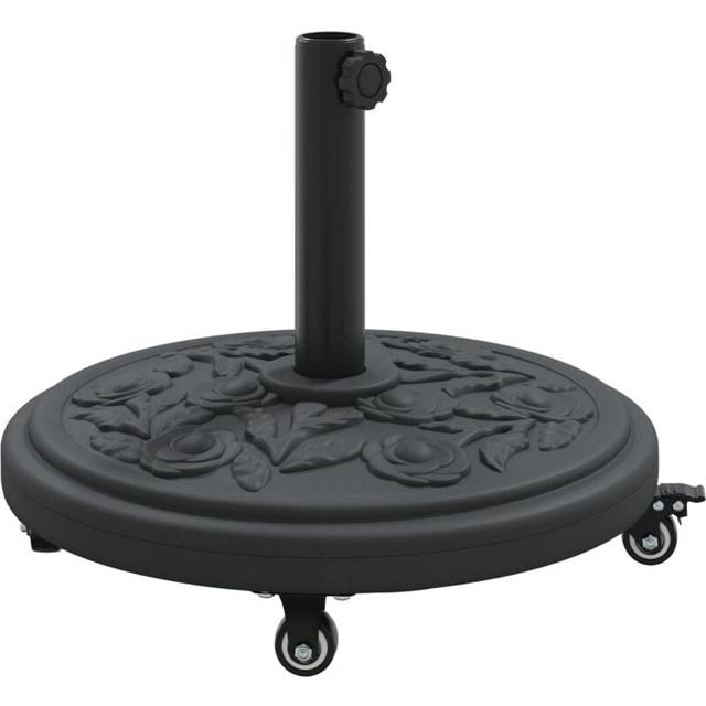 Vidaxl - Parasol Base with Wheels for Ø38-48 mm Poles 13 kg Round