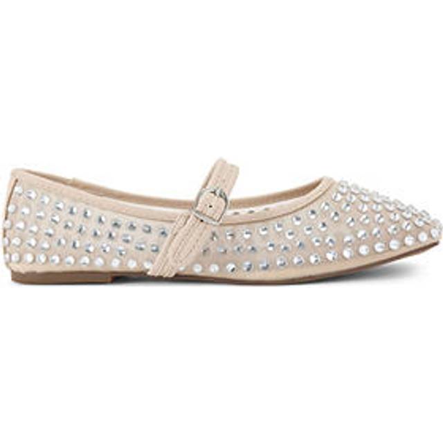 KG Kurt Geiger Women's Flats Blush Fabric Nina Mesh