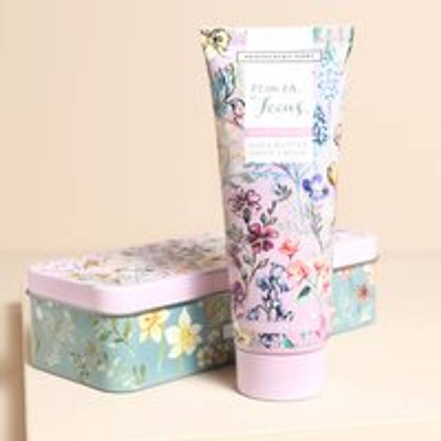 Heathcote &amp; Ivory Flower Of Focus Hand Cream 100ml In Tin