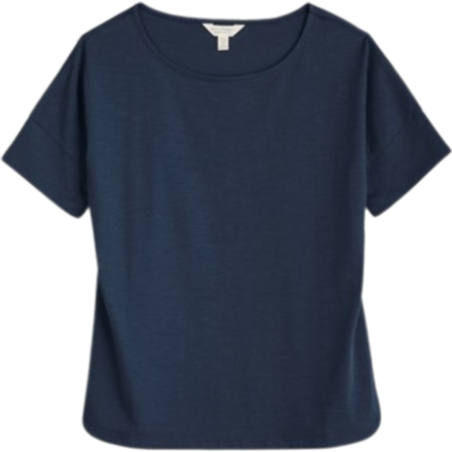 Bryher View T-Shirt in GOTS-Certified Organic Cotton - Maritime