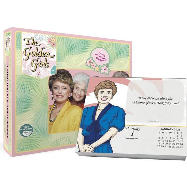 Golden Girls 2026 Desk Calendar