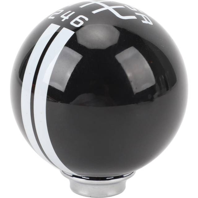 Gear Shift Knob with 3 Adapters Comfortable Grip 6 Speed for Shelby GT500 Style Shift Lever Round