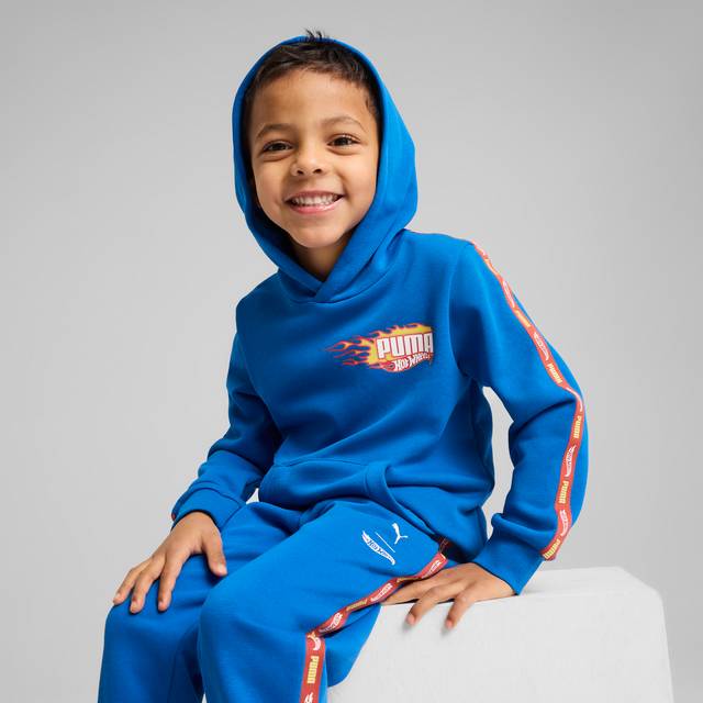 PUMA Puma X Hot Wheels Graphic Hoodie Tr |Blå |110