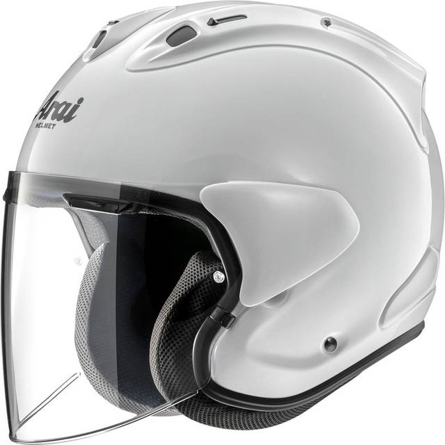 Arai SZ-R Evo Solid, open face helmet , color: White , size: XS