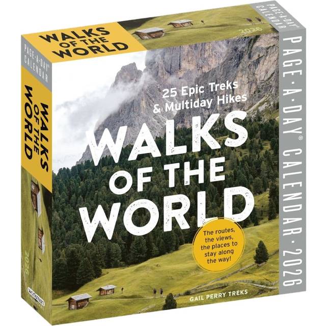 Walks of the World 2026 Page-a-Day Desk Calendar