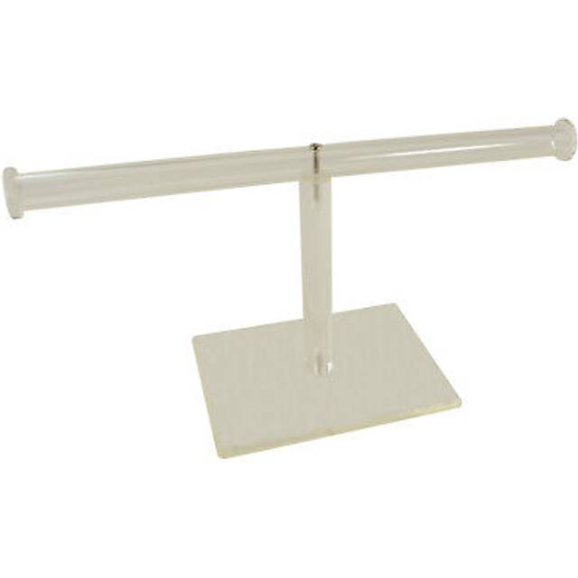 1 x acrylic bangle bracelet t-bar stand wide (bd1329) - free delivery