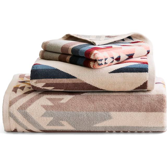 Pendleton - White Sands Tan Towel Set - 3 Piece, Pendleton