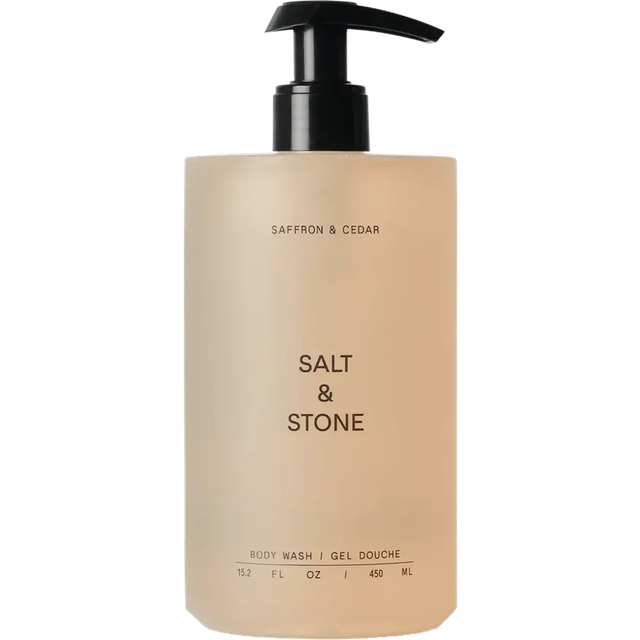 Salt And Stone Saffron & Cedar Body Wash 450Ml