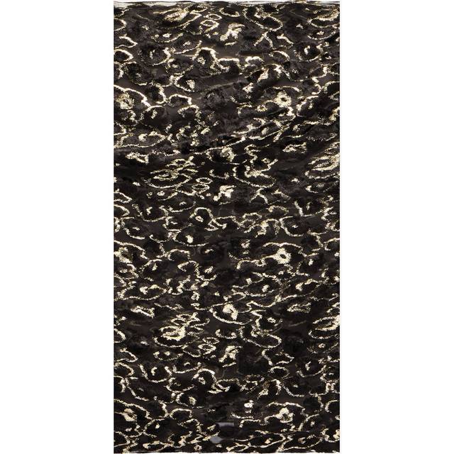 Roberto Cavalli Silk Scarf With Pattern - Female Scarves & Silks Black/gold