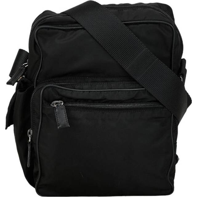 Prada Vintage Shoulder Bag Stl. - Axelremsväskor Från Magasin - Black (H 23cm x W 18cm x D 7.5cm)