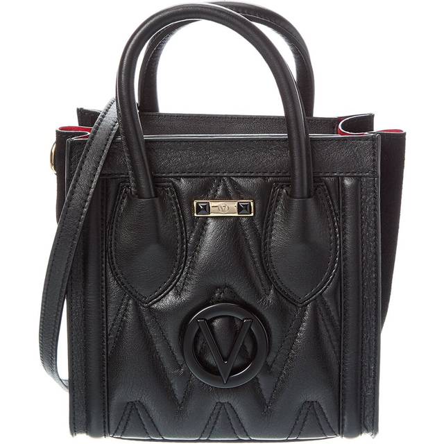 Valentino By Mario Valentino Eva Diamond Leather Tote