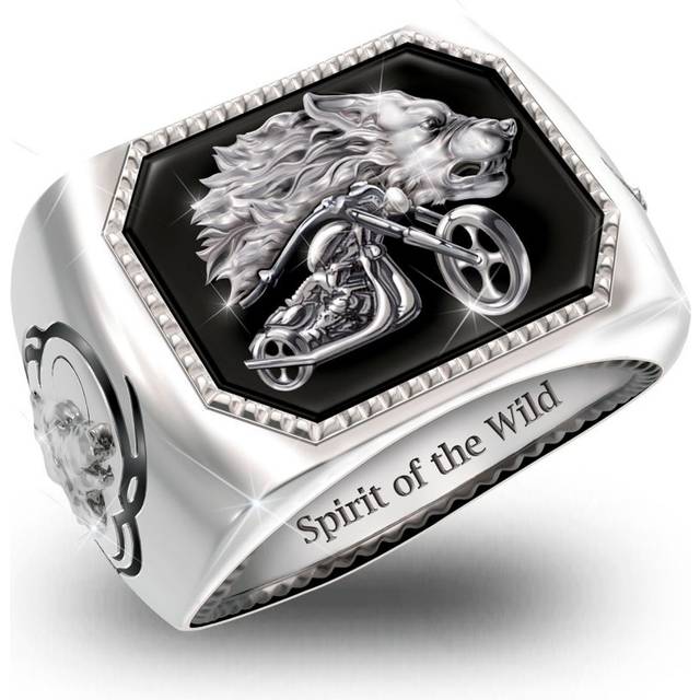‘Spirit Of The Wild’ Men’s Motorcycle Ring
