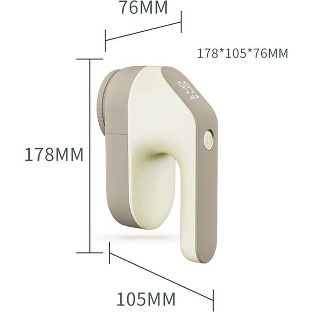 Electric Lint Remover Rechargeable  Fabric Shaver for Various Fabrics Perfect for Family yellow