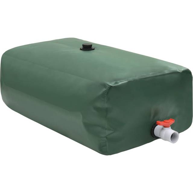 Vattentank med kran vikbar 1000 L PVC
