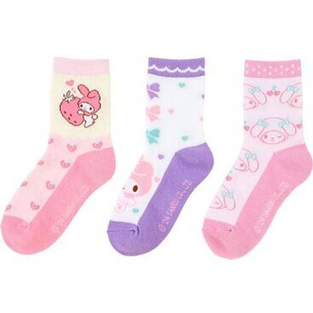 Sanrio Sanrio Kids Socks 3 Pair Set Socks My Melody My Melody My Melody Character 455334 SANRIO (SANRIO) 13-15cm