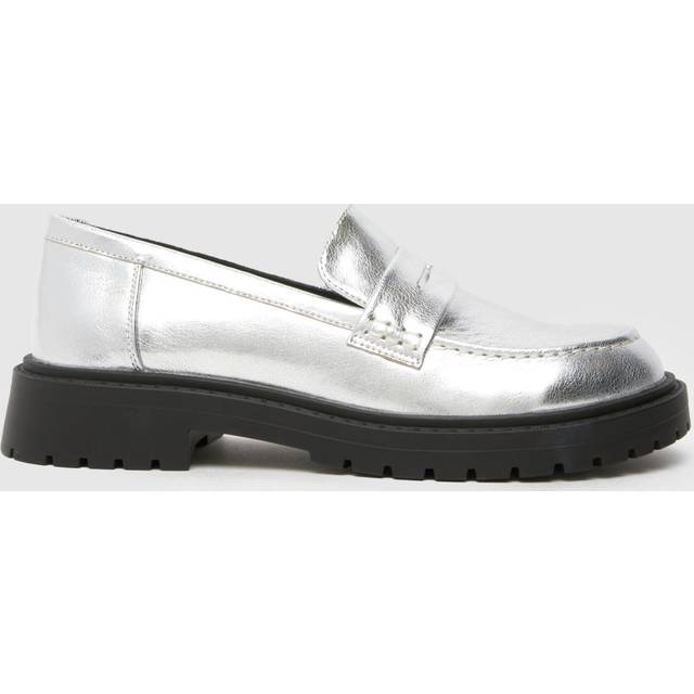 schuh Silver Lainey Loafer Girls Youth Shoes