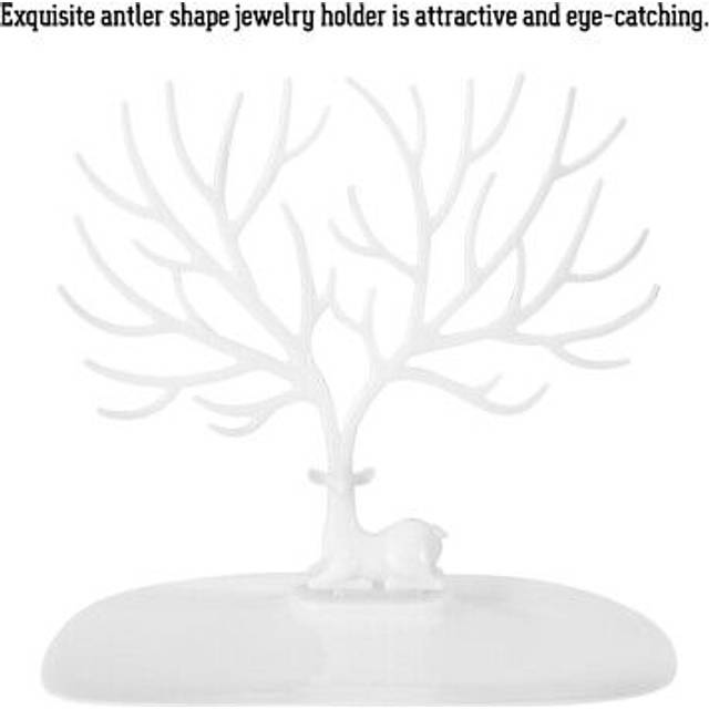 Antler shape dish necklace bracelet pendant jewelry organizer display holder sls