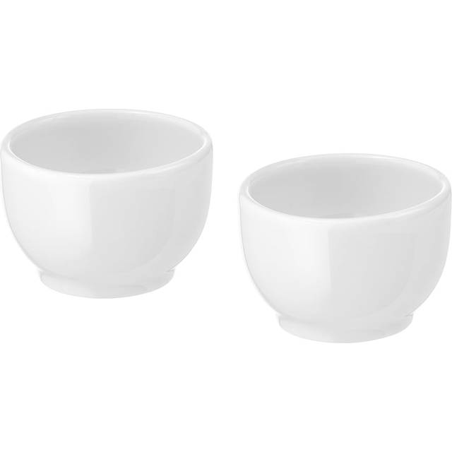 IKEA 365+ skål/äggkopp, rundad kant vit, 5 cm