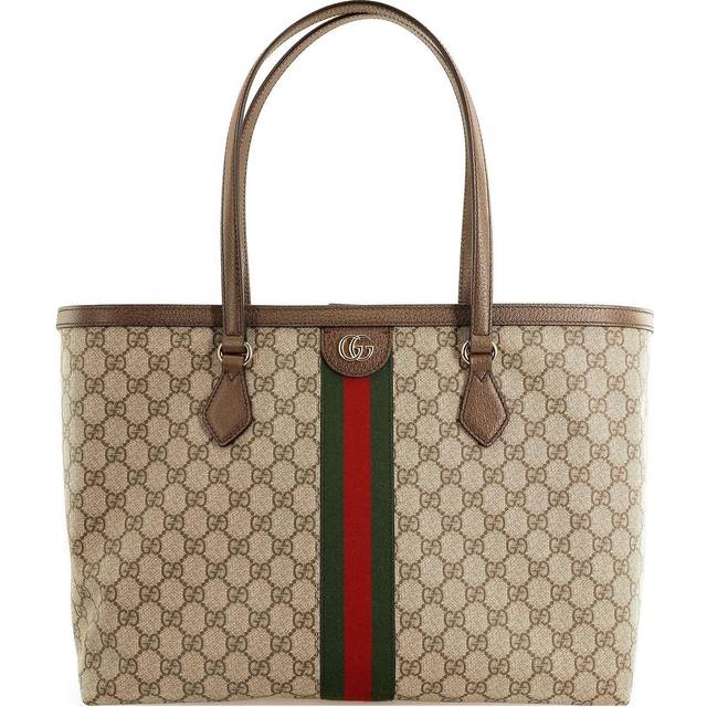 (WMNS) Gucci Ophidia GG Middle-Sized Tote Bag 'Brown' 631685-96IWB-8745 - F