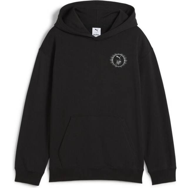 Puma Hoodie Sweater - PUMA X HARRY POTTER Relaxed Gr - 128 to 176 - for Girls & Boys - black - 10 Years