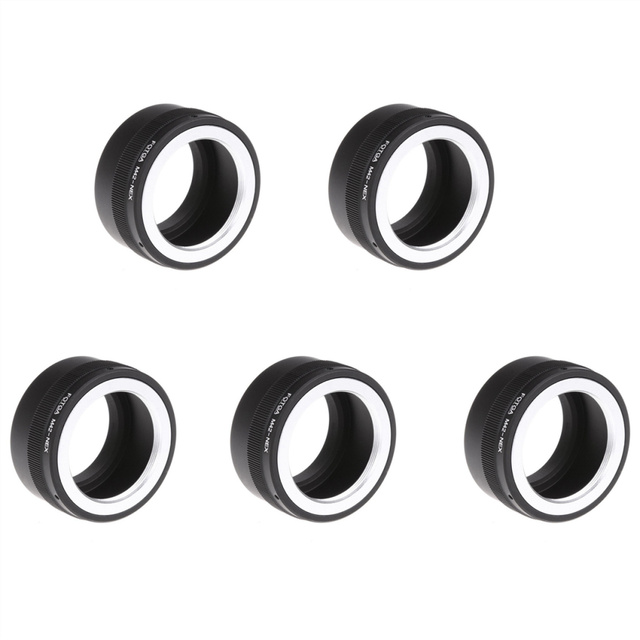 5X M42 Adapter Ring to NEx E - Mount NEx3 NEx5N NEx5T A7 A6000