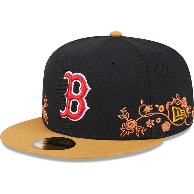 Boston Red Sox Floral Vine Black 59FIFTY Fitted Cap newera adult unisex Black newera adult unisex Black newera adult unisex Black newera adult unisex - 8