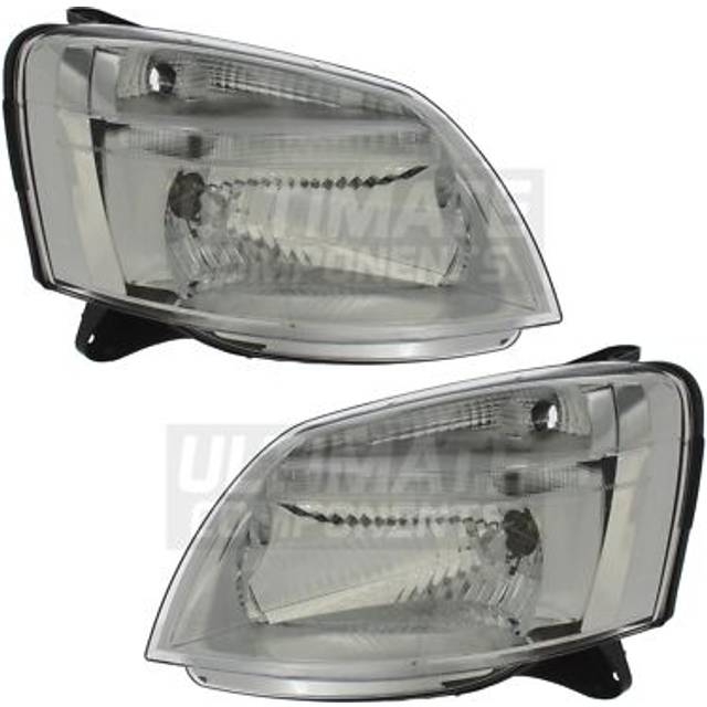 Peugeot Partner Headlights Mk1 Van 2002-2008 Headlamps 1 Pair Left & Right