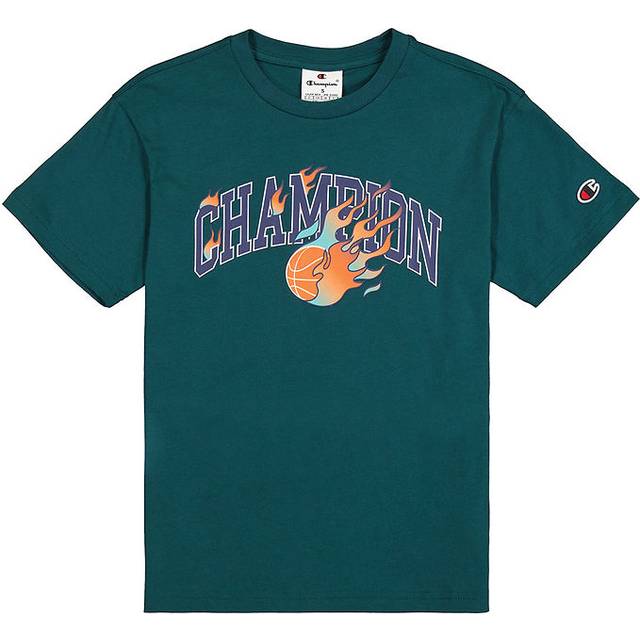 Boys' Graphic Crewneck T-Shirt Green