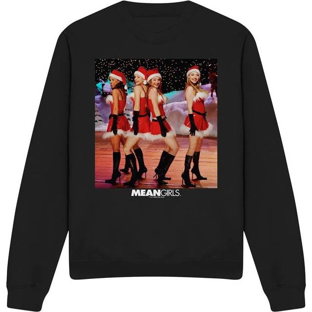 (XXL, Black) Mean Girls Unisex Adult Christmas Sweatshirt