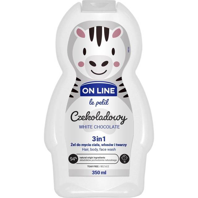 On line le petit 3in1 body, hair and face cleansing chocolate 350ml