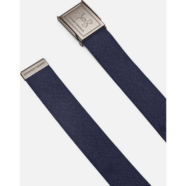 Under Armour Drive Stretch Webbing Boys' Belt Midnight Navy / Khaki Base / Castlerock OSFM - Blue