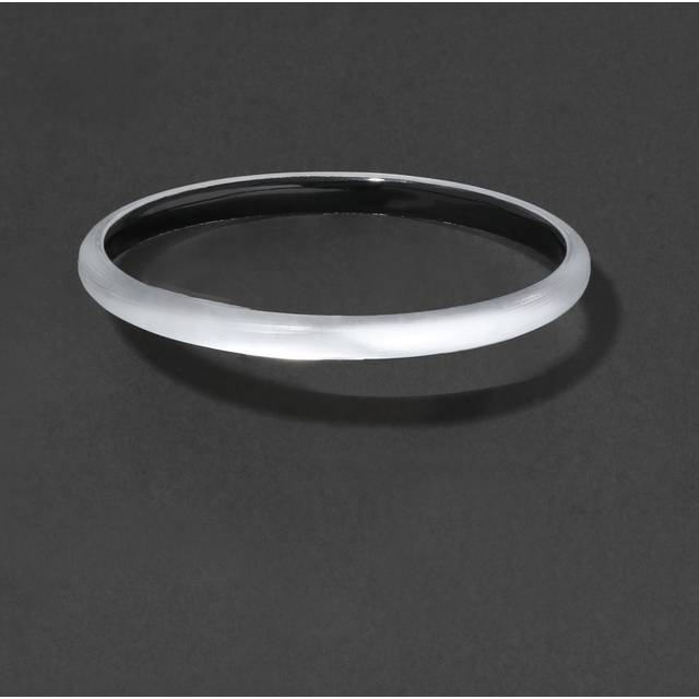 Alexis Bittar Luminous Lucite Super Skinny Bangle Bracelet- in Silver  | Statement Jewelry from Alexis Bittar (One Size)