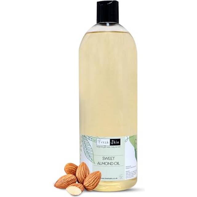 1 litre sweet almond oil (1000ml) | 100% pure & natural cold pressed carrier oil