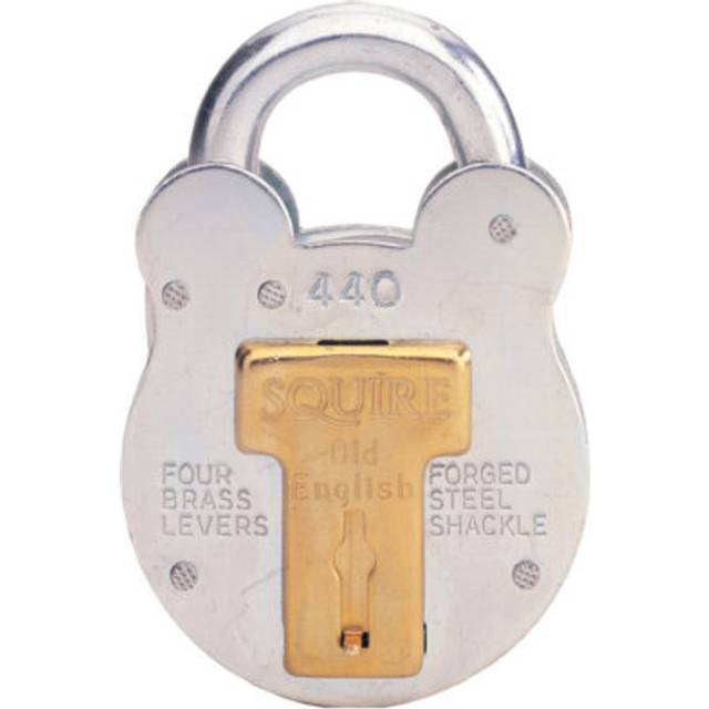 Squire 440/KA PEF3 440KA Old English Padlock with Steel Case 51mm ...