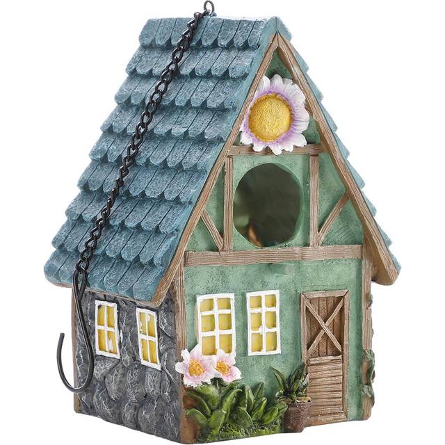 Bird House Bird Nest Resin Decoration Bird House Statue Garden Decoration