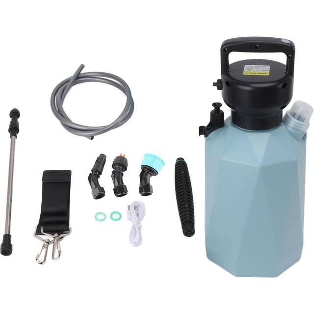 Rhombus 7.4V High Power Battery Powered Sprayer 5L Large Capacity Electric Sprayer for Garden Blue blue