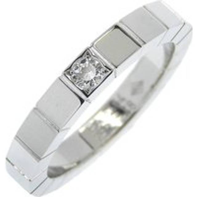 Womens Preloved Love Ring Diamond Accents Wo - Silver - Grey - One Size