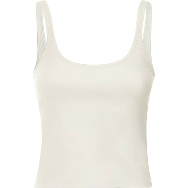 Girlfriend Collective Girlfriend Collective Womens/ladies Gemma Scoop Neck Tank Top  - L, Ivory