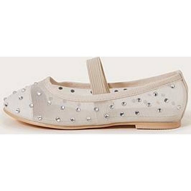 Monsoon Kids' Diamante Ballerina Shoes