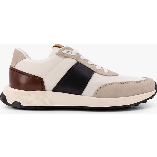 Technical fabric and leather sneakers - TOD'S - gender_Man - White (9)